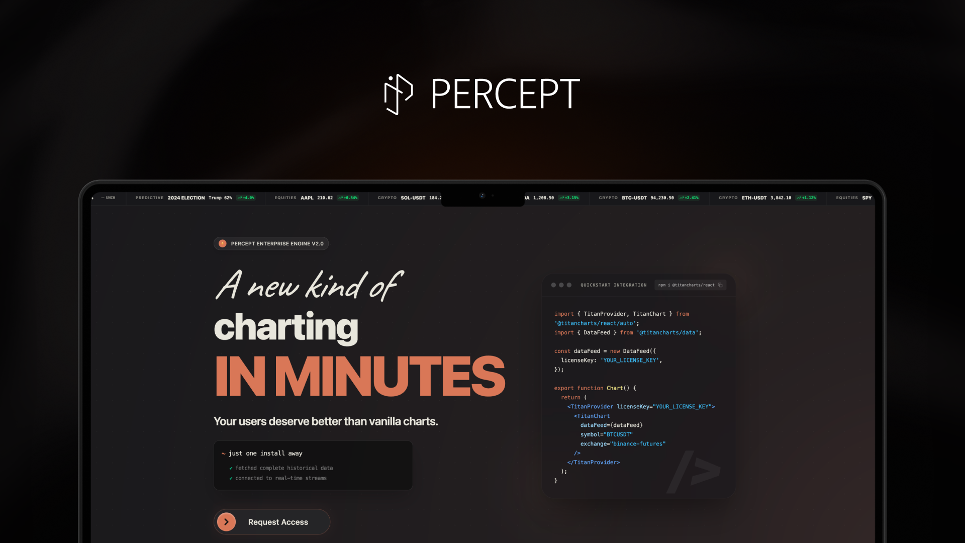 Percept — Real-Time Financial Data at Scale